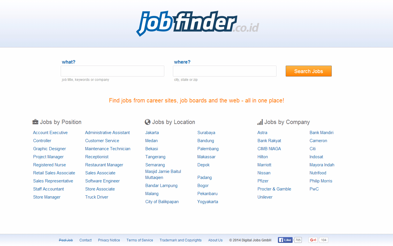 Situs JobFinder.COM